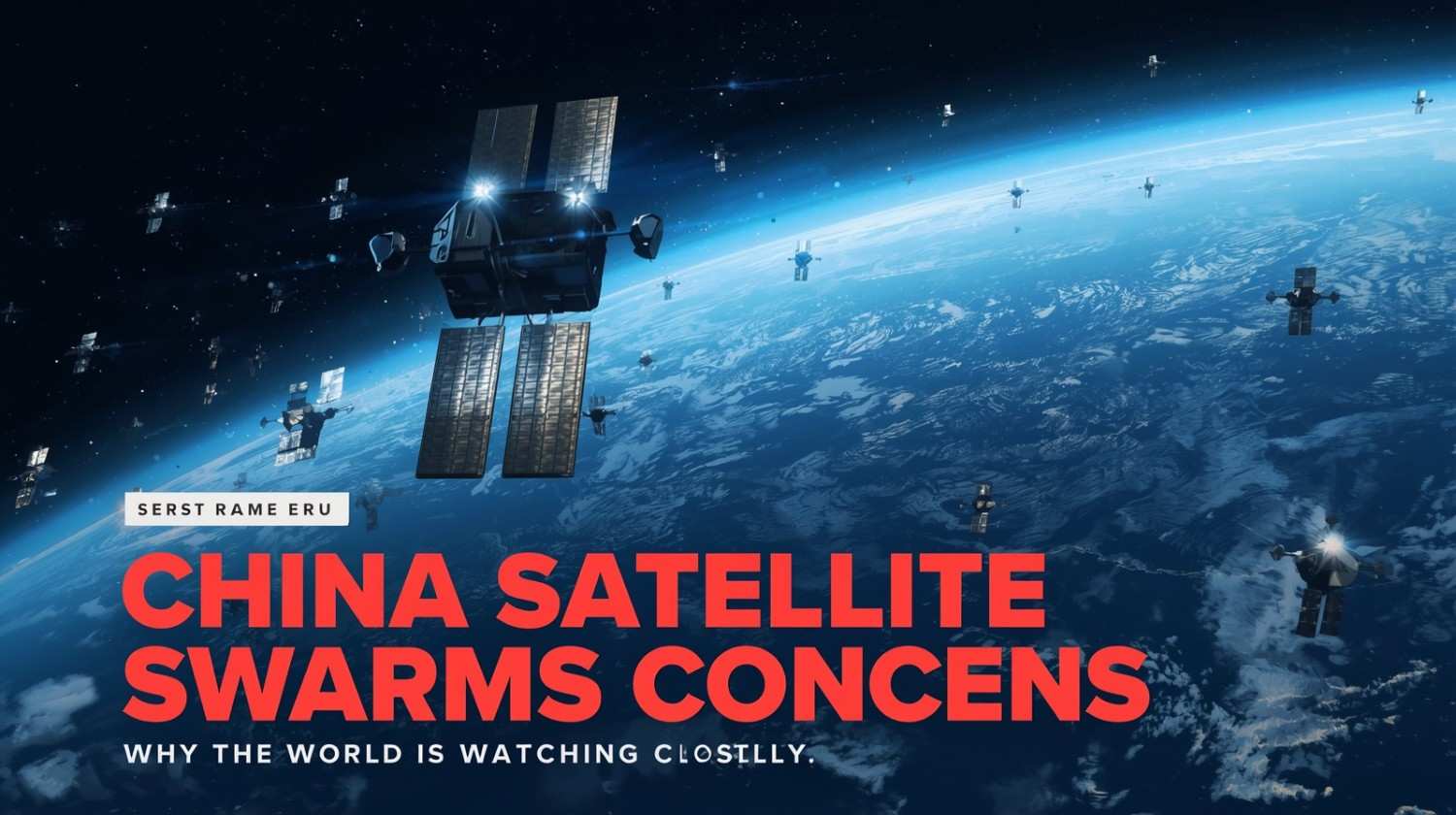 china satellite swarms concerns