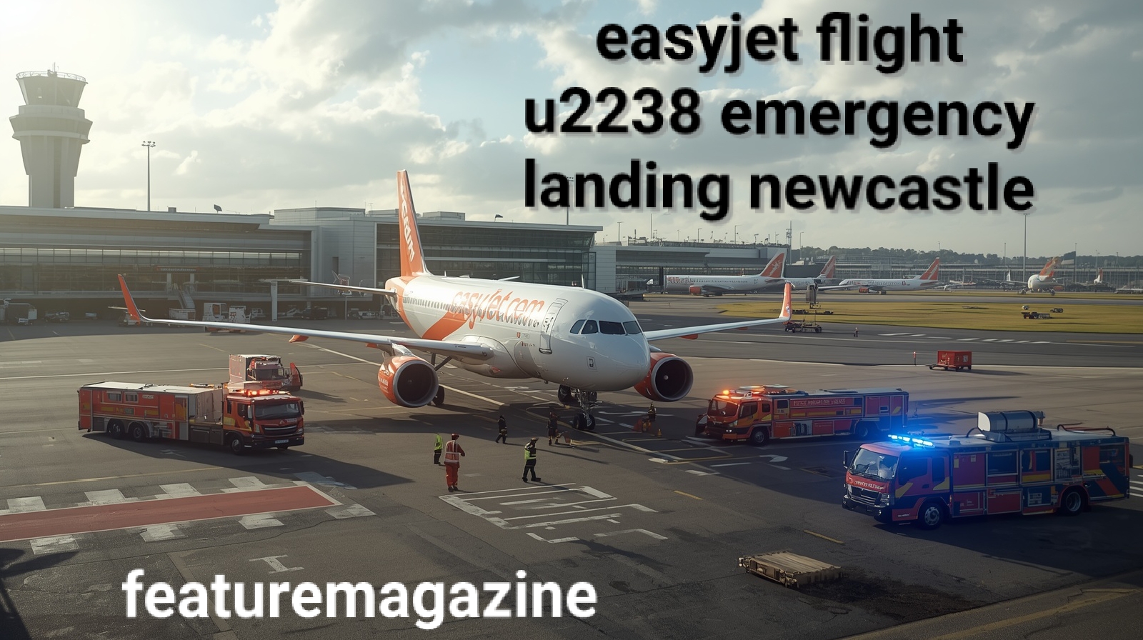 easyjet flight u2238 emergency landing newcastle